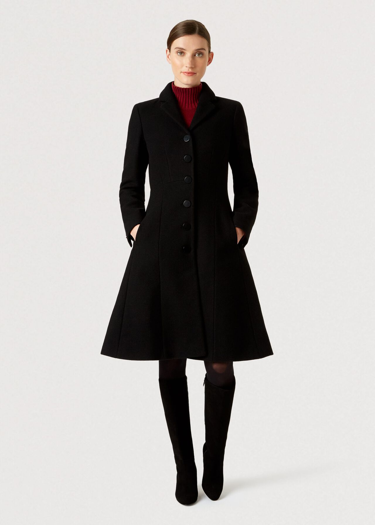 Milly Wool Blend Coat Hobbs