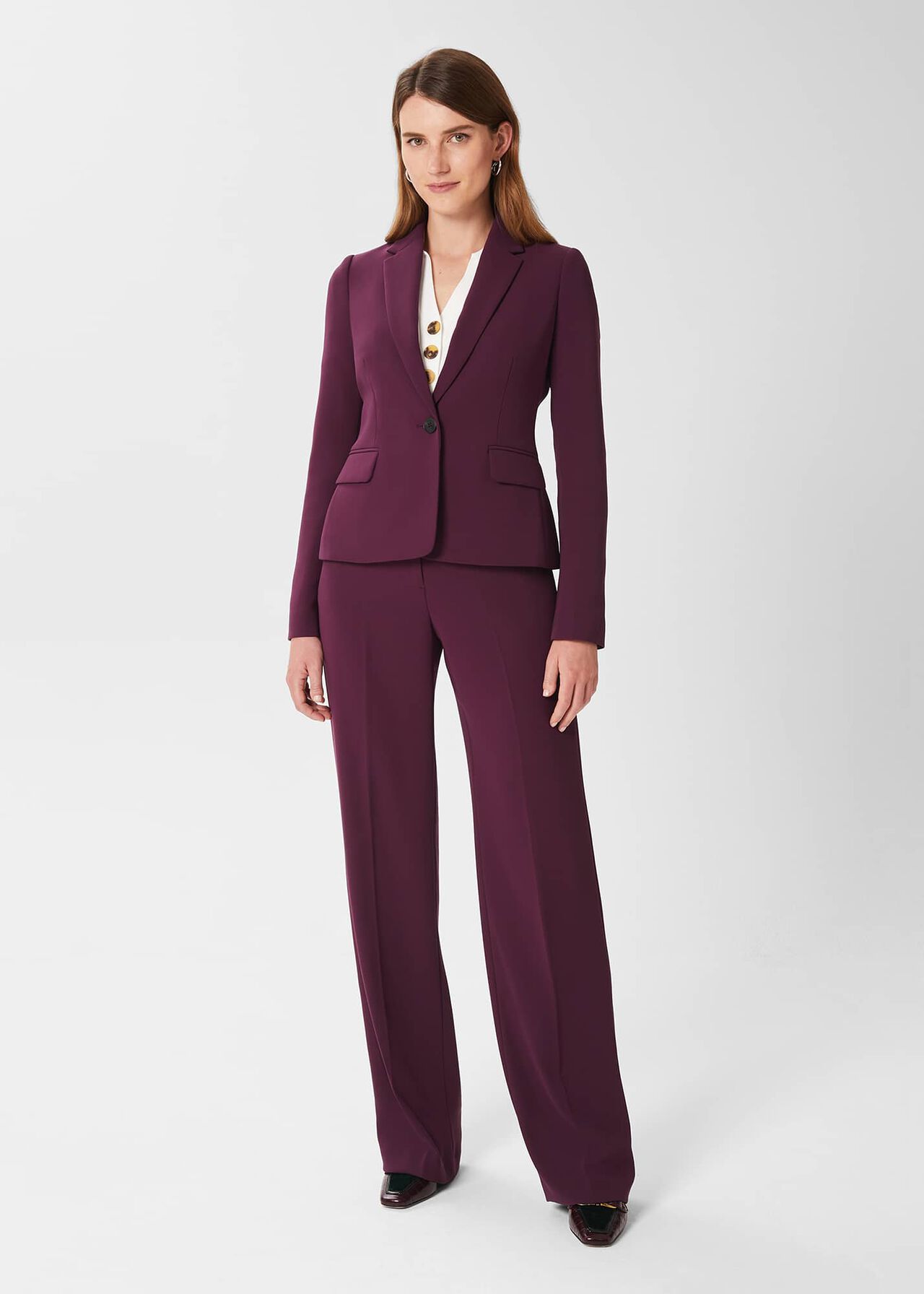 Adelia Jacket, Deep Plum, hi-res