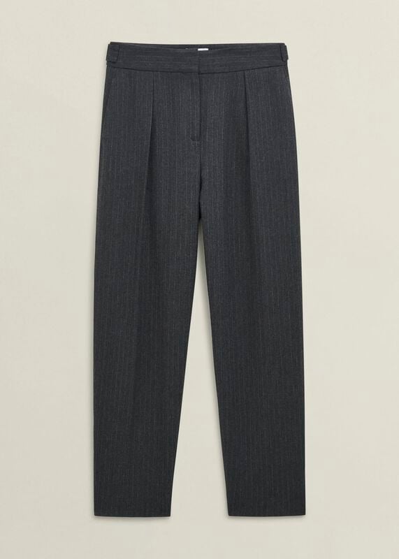 Howell  Pinstripe Barrel Trousers