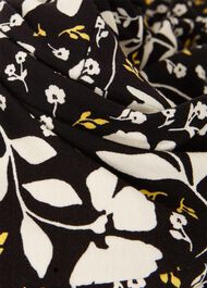 Ami Jersey Dress, Black Multi, hi-res