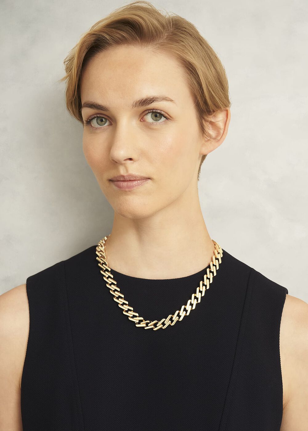 Prue Necklace, Gold, hi-res