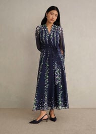 Petite Ros Dress, Midnight Multi, hi-res