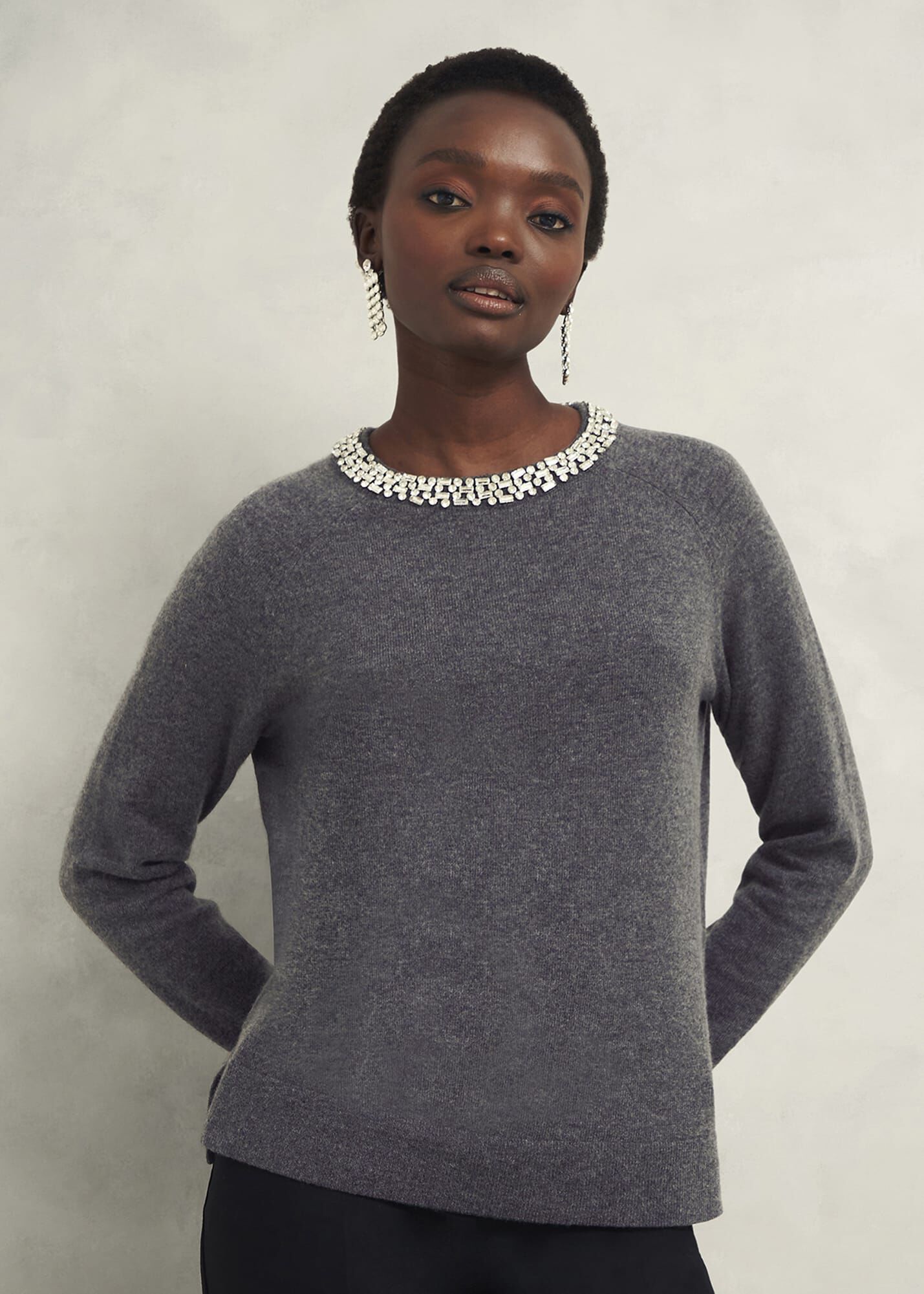 Hobbs grey jumper online