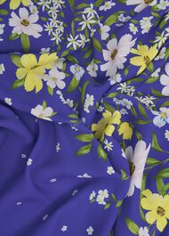 Verena Floral Top, Blue Multi, hi-res