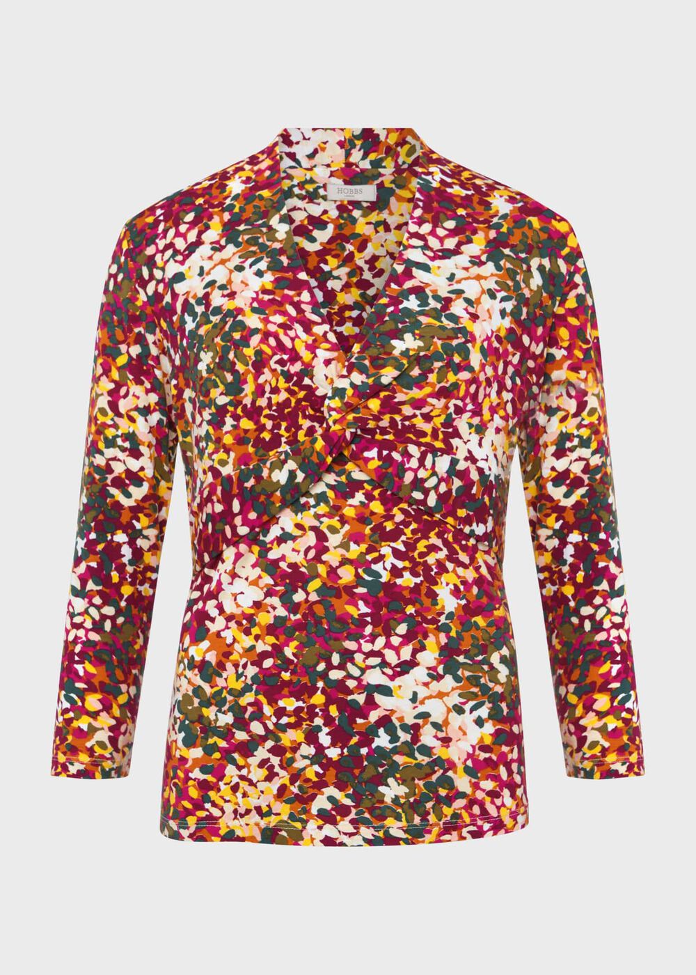 Chiara Printed Top, Multi, hi-res