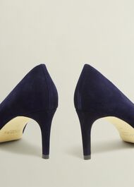 Leila Suede Courts, Midnight Navy, hi-res