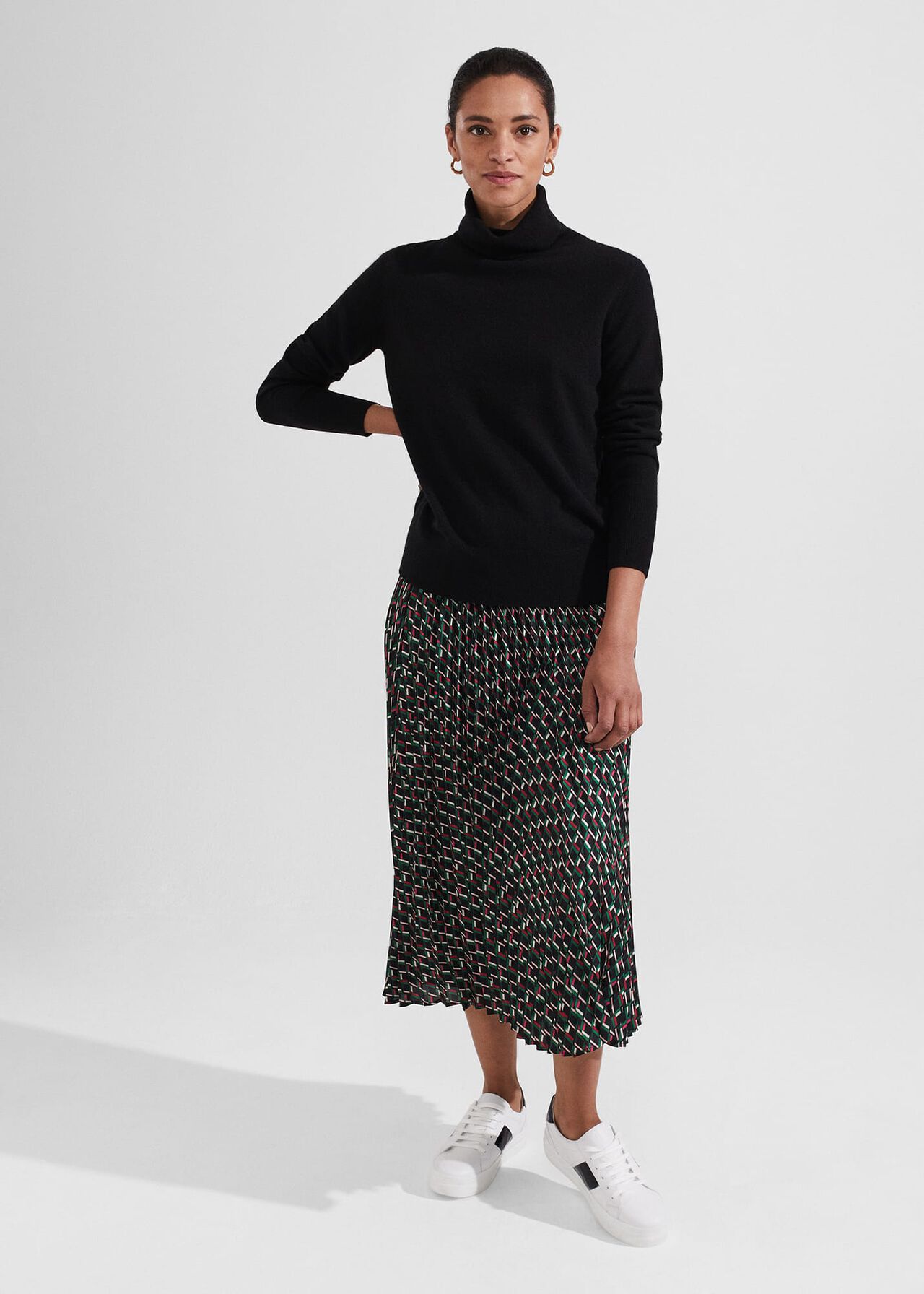 Kayla Skirt, Black Multi, hi-res