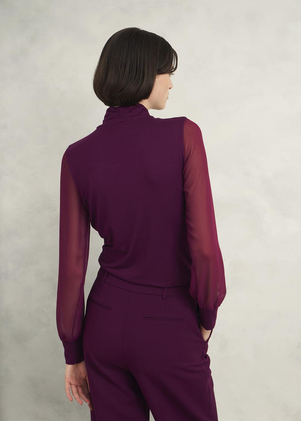Ashley Top, Warm Plum, hi-res