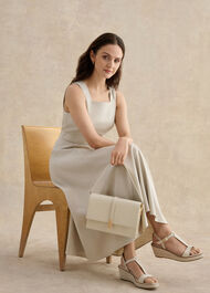 Cassidy Leather Crossbody Bag, Warm Ivory, hi-res