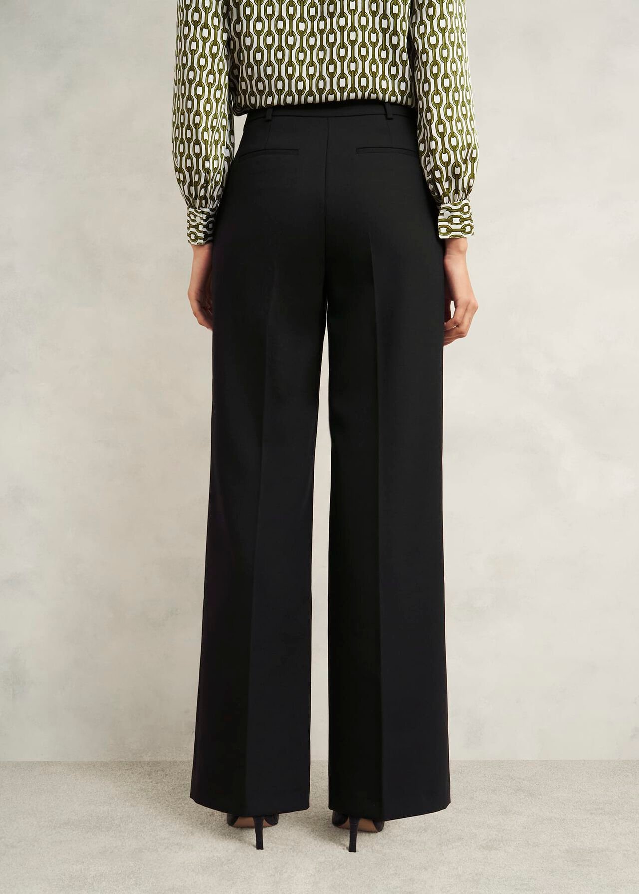 Casey Trousers With Wool, Black, hi-res