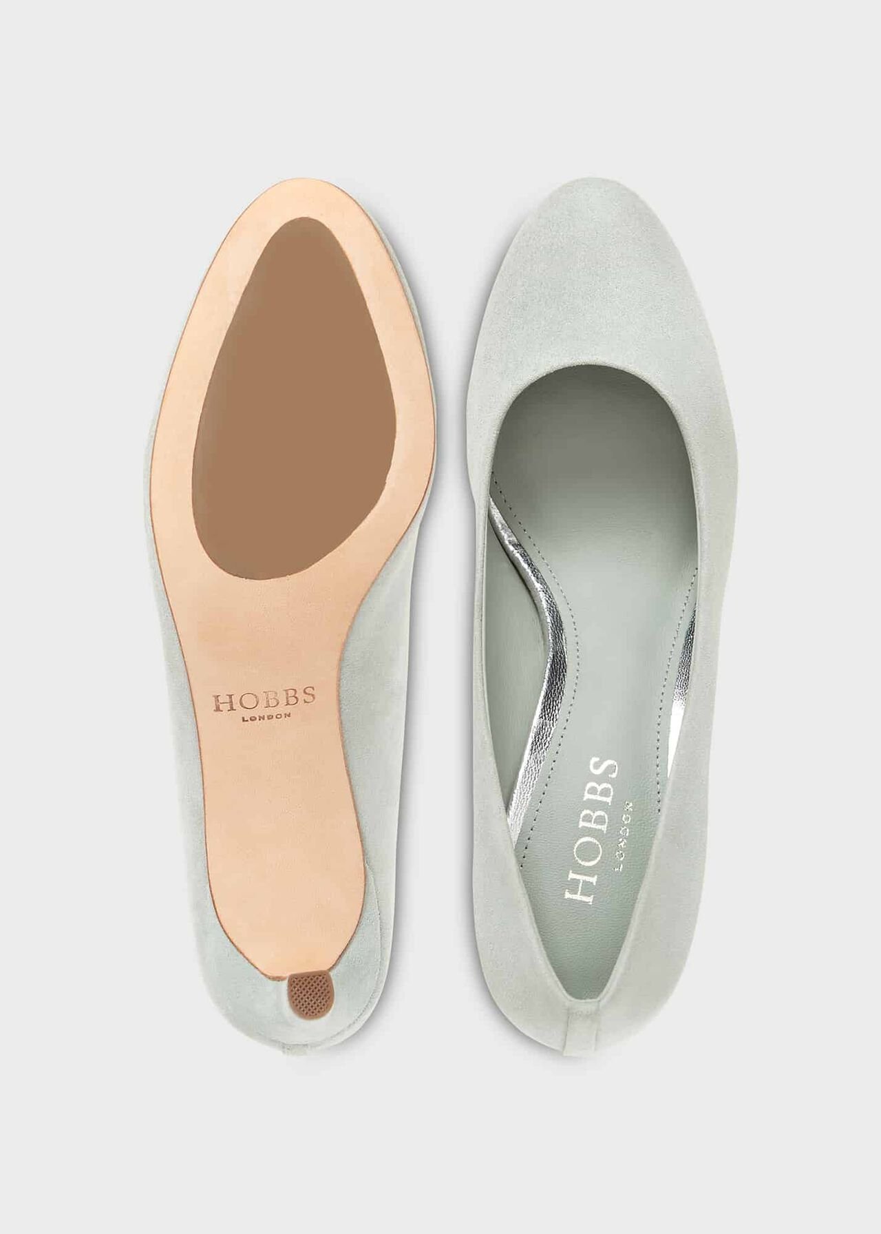 Lizzie Court Shoes, Sage Green, hi-res