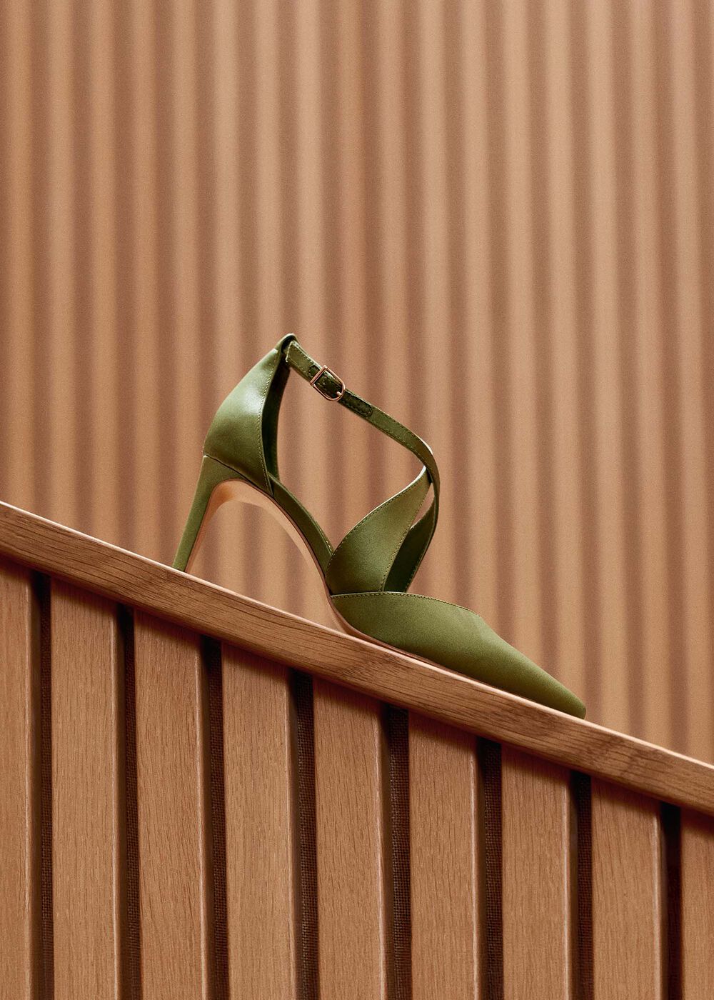 Marissa Satin Courts, Bay Leaf Green, hi-res