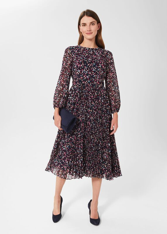 Selena Pleated Dress
