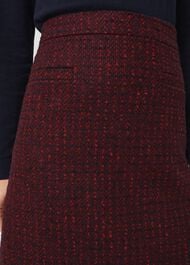 Meera Skirt, Red Navy, hi-res