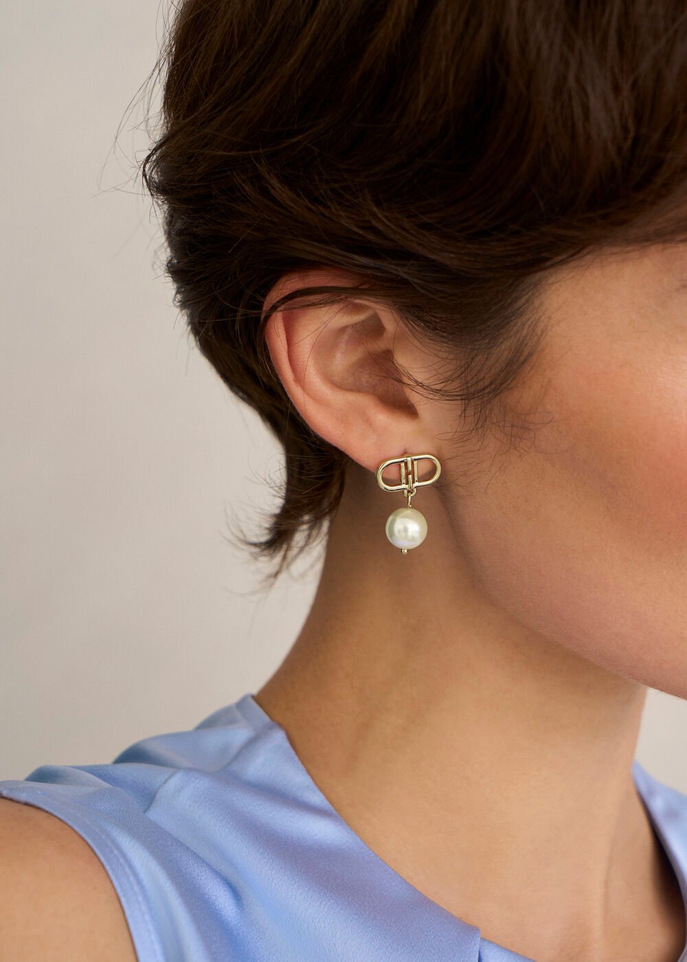 Bette Earrings, Gold, hi-res