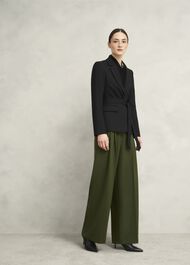 Alya Wide Pants, Dark Fern Green, hi-res
