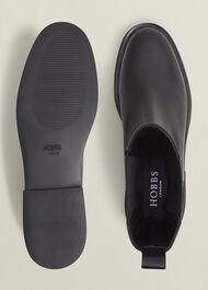 Sawyer Leather Chelsea Boots, Black, hi-res