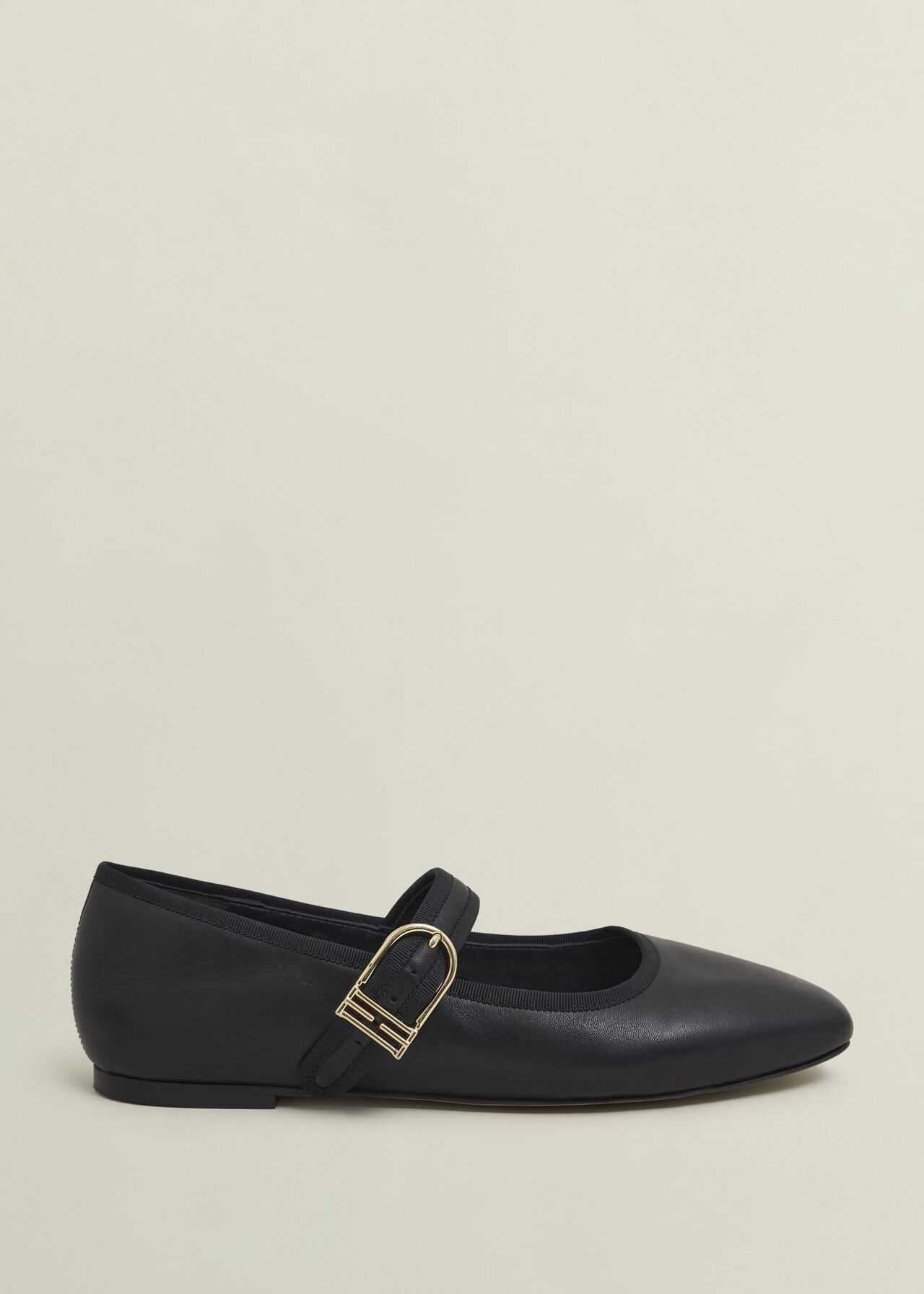 Clara Leather Mary Janes, Black, hi-res