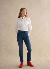Macy Slim Jeans, Mid Wash, hi-res