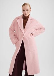 Isla Coat, Pink, hi-res