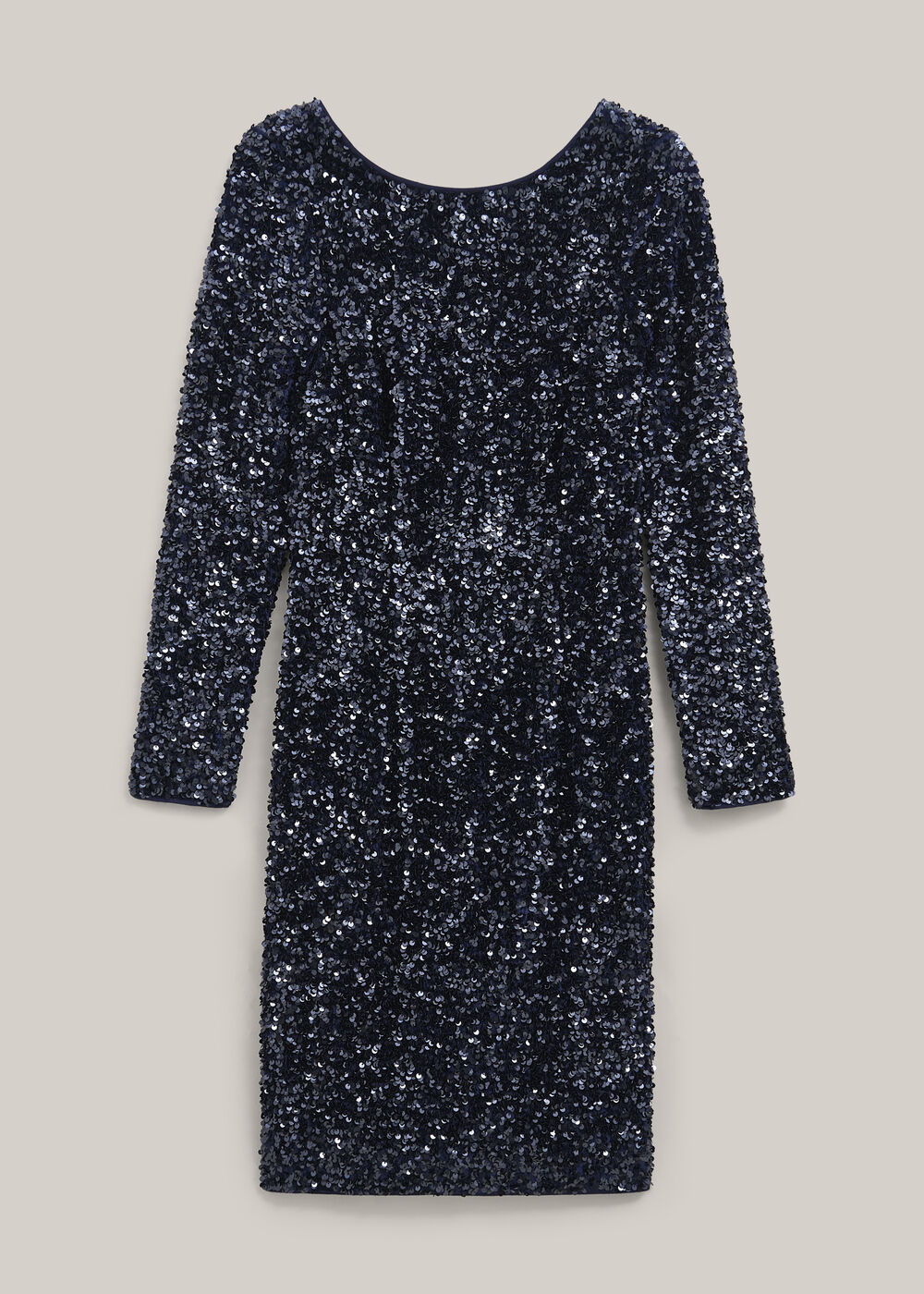 Sawyer Sequin Dress, Midnight Navy, hi-res