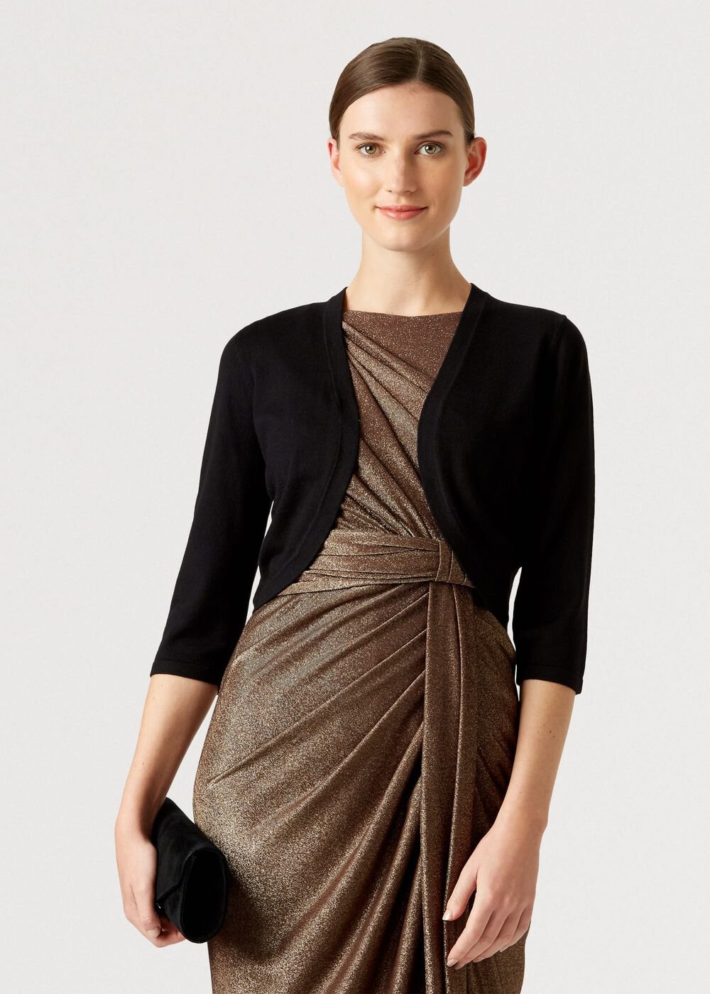 Carrie Bolero, Black, hi-res