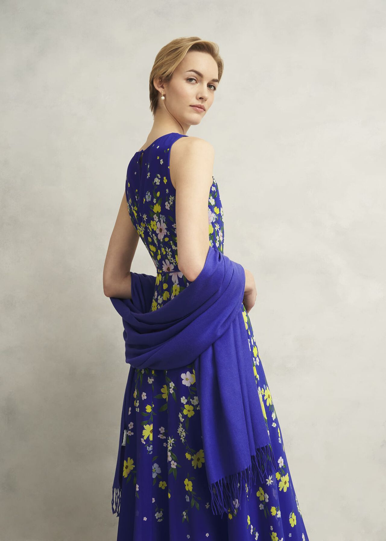 Matilda Scarf, Allium Blue, hi-res