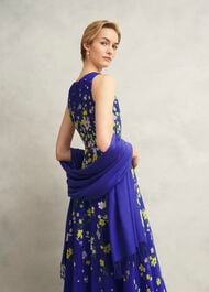 Matilda Scarf, Allium Blue, hi-res