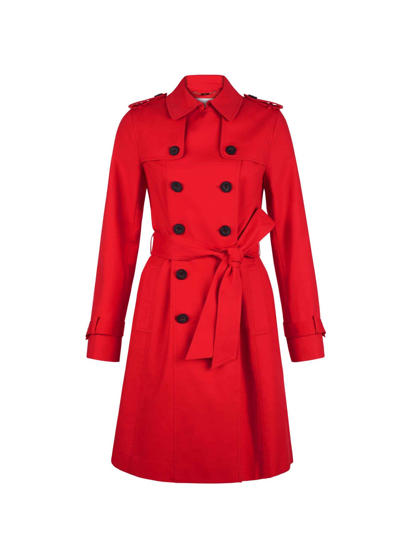 Saskia Trench Red