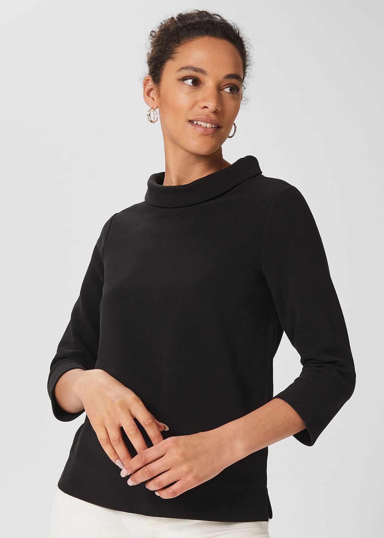 Betsy Top, Black, hi-res