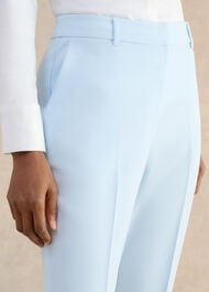 Keighley Tapered Suit Trousers, Pale Blue, hi-res