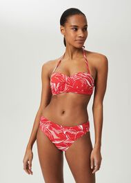 Amelia Bikini Bottom, Raspberry Multi, hi-res