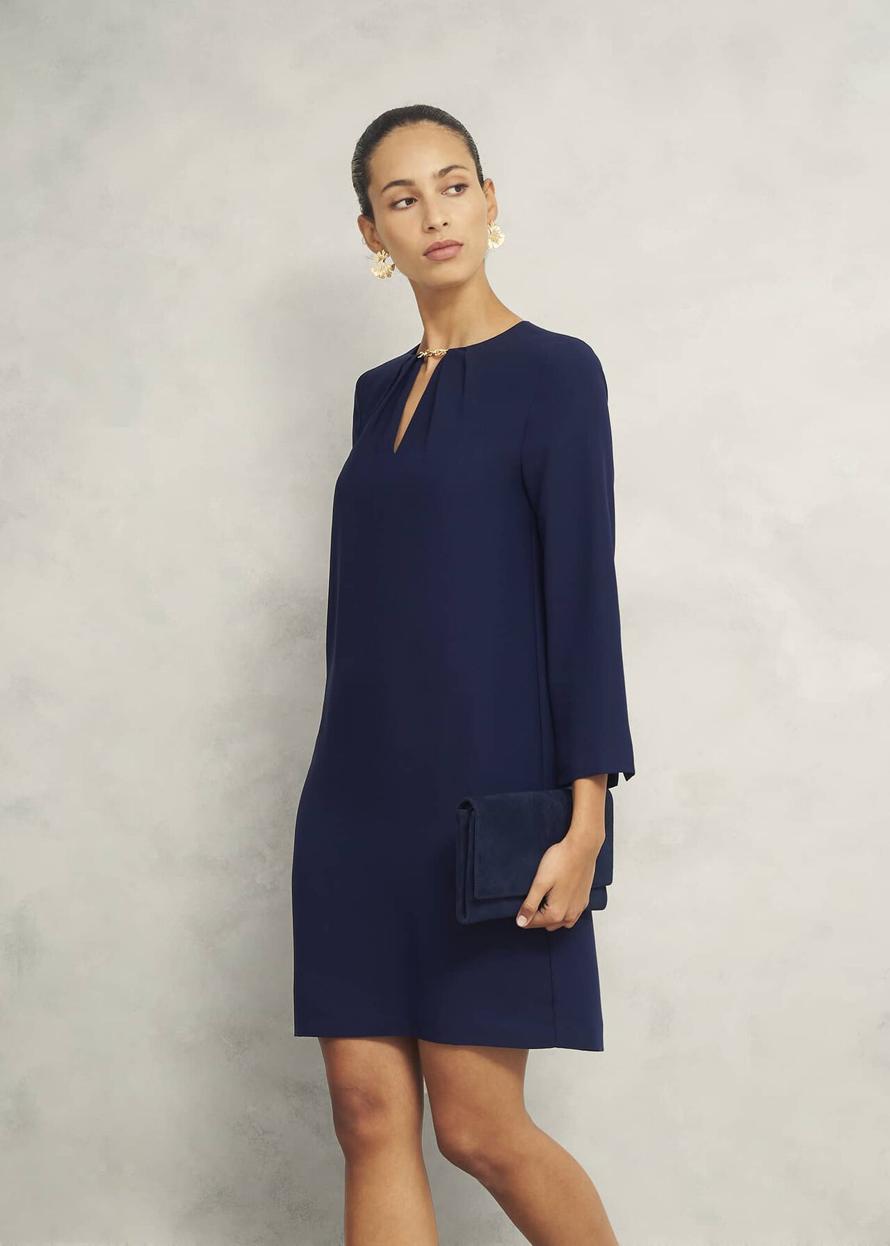 Helena Dress, Midnight, hi-res
