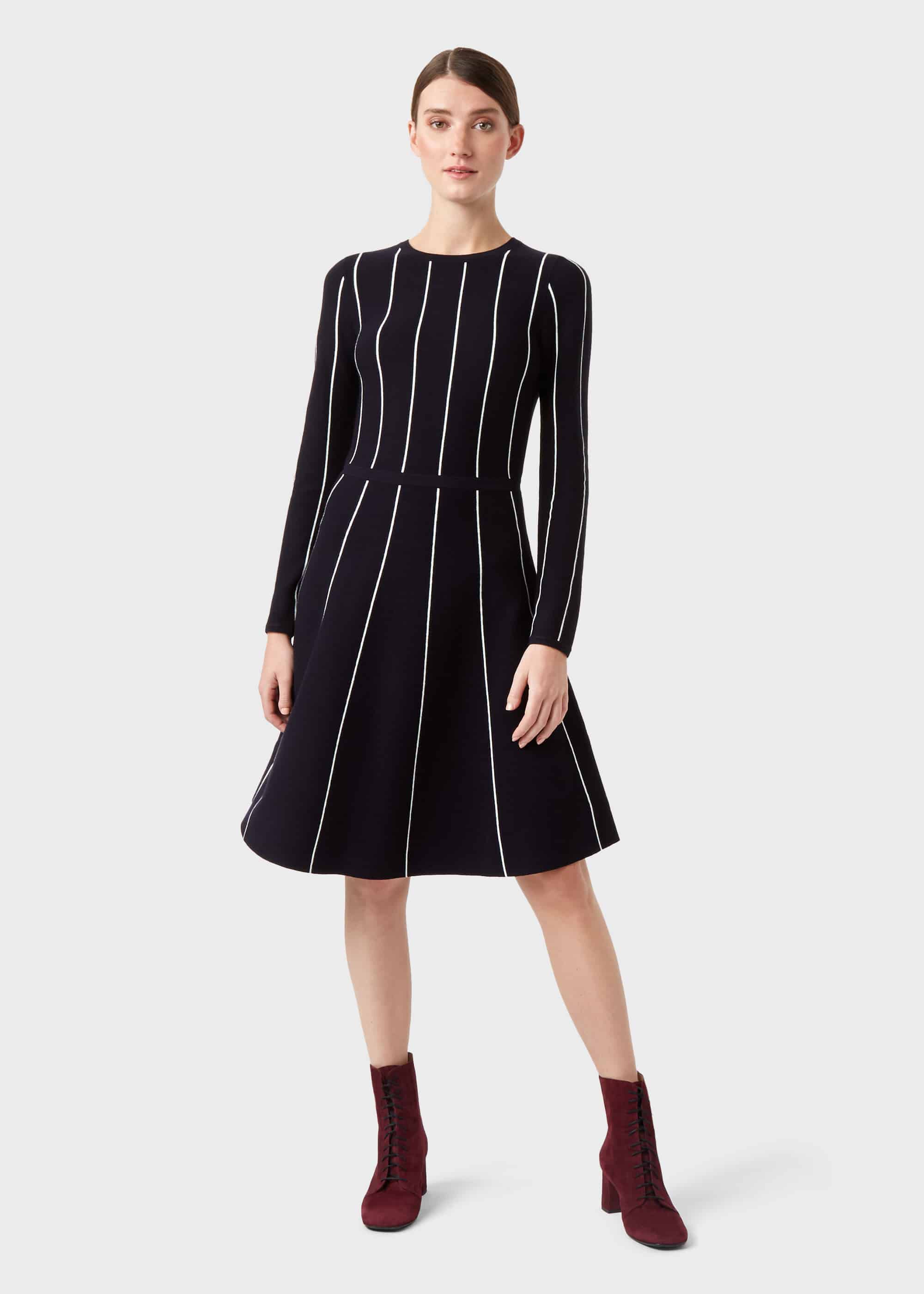 hobbs knitted dress