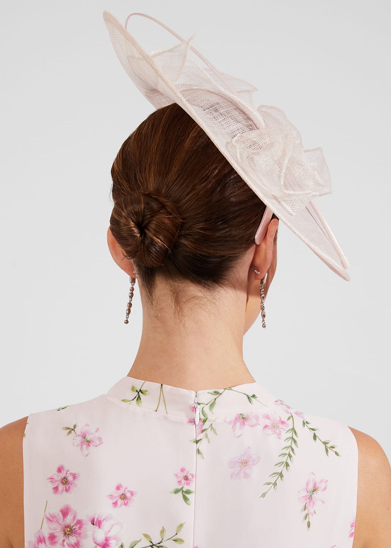 Ottilie Fascinator, Pale Pink, hi-res