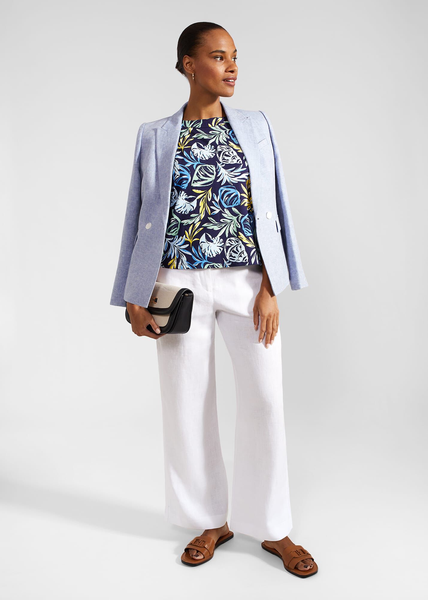 ホブズ HOBBS MADDY PRINTED TOP （MULTI DAMASK） Maddy Cotton Printed Top | Hobbs UK |