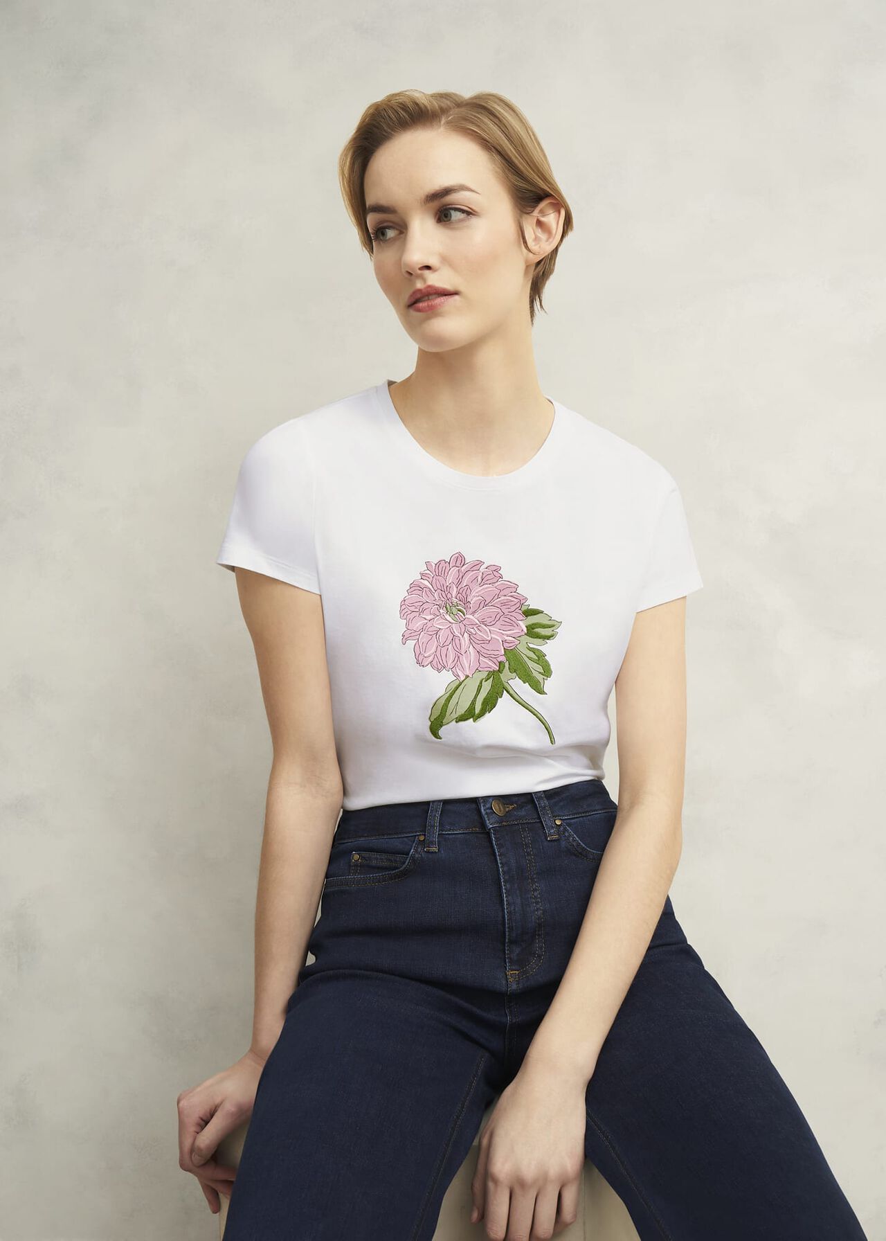 Hobbs Pixie Emb T-Shirt