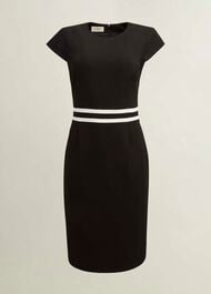 Harmony Dress, Black Ivory, hi-res