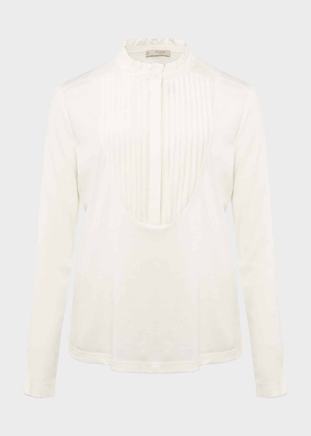Rae Pintuck Top, Ivory, hi-res
