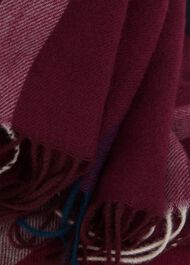 Whetherby Scarf, Plum Purple Mul, hi-res