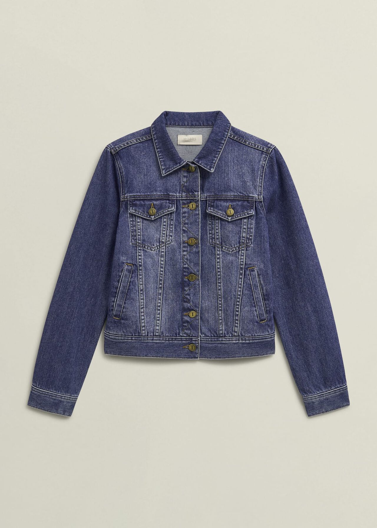 Mariam Jacket, Mid Wash, hi-res
