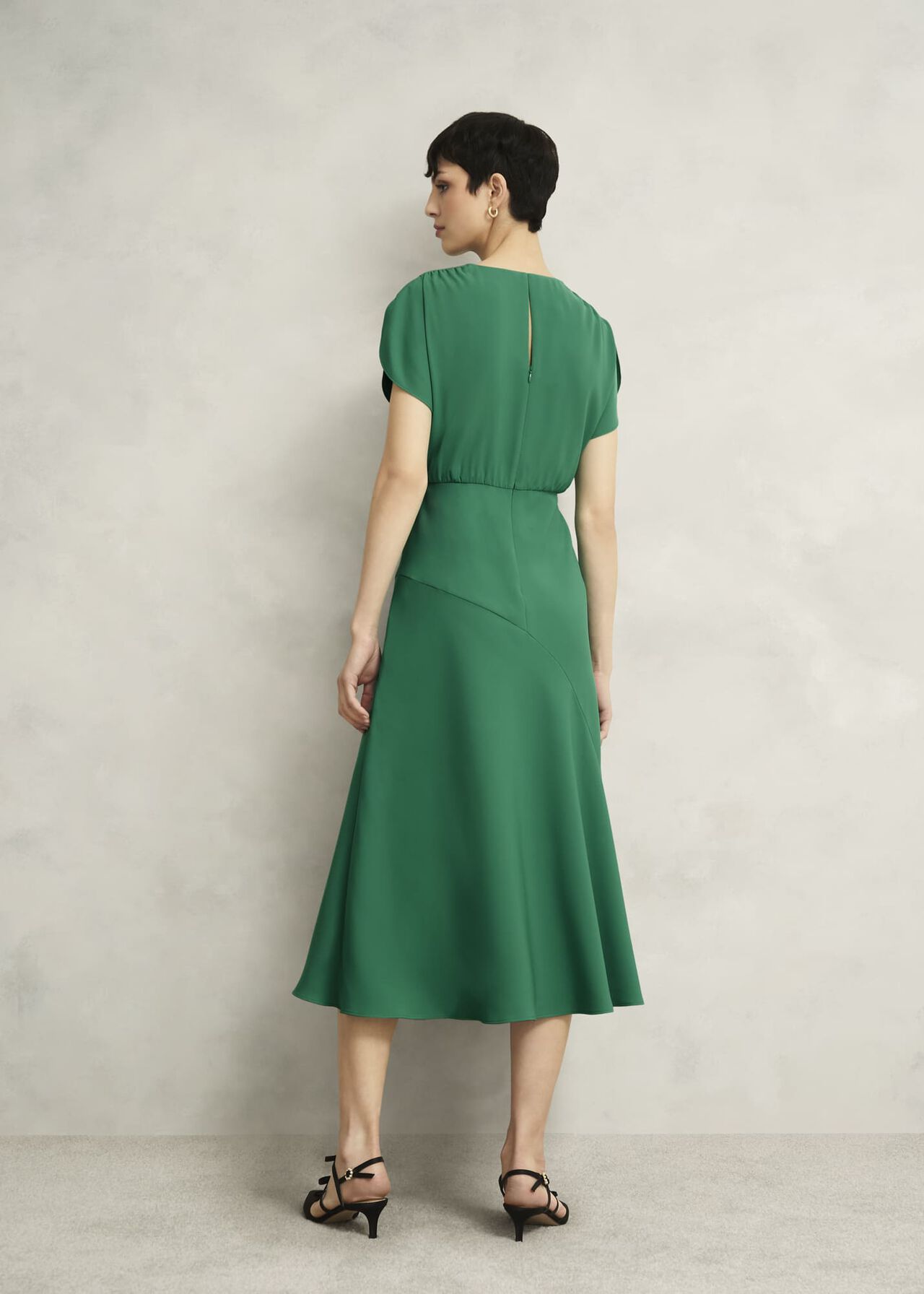 Hampton Dress, Viridian Green, hi-res