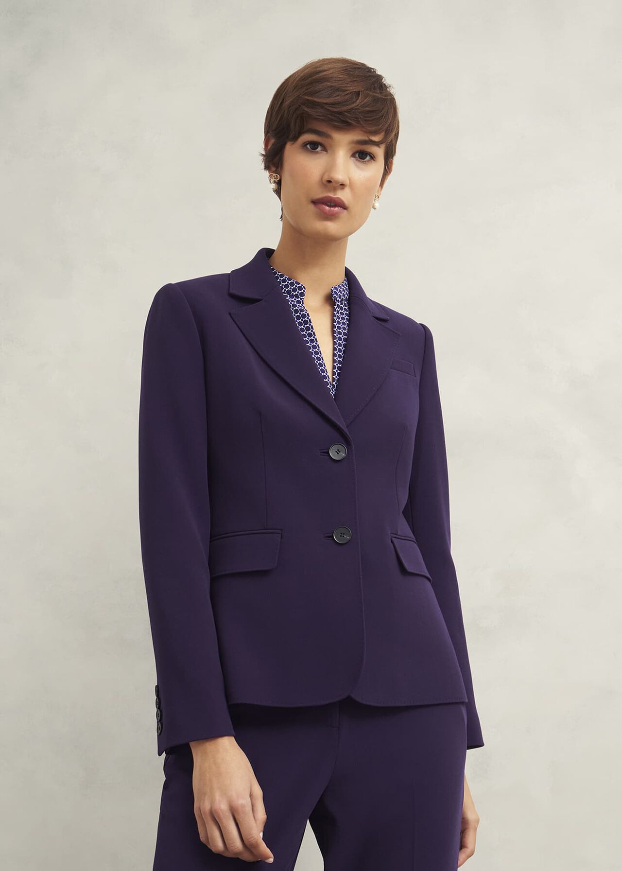 Fenella Jacket, Grape Purple, hi-res