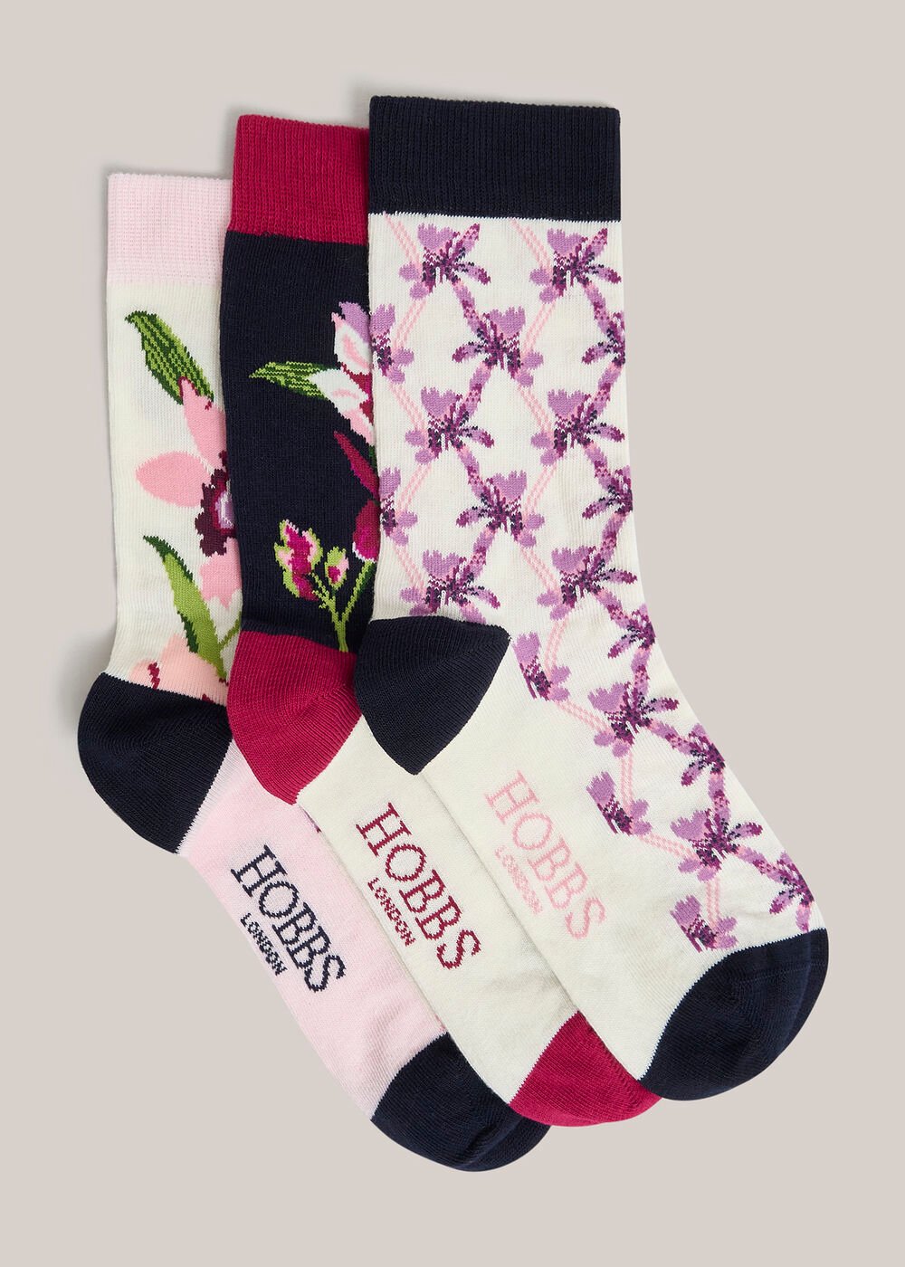 Valentine Sock Set, Pink Multi, hi-res