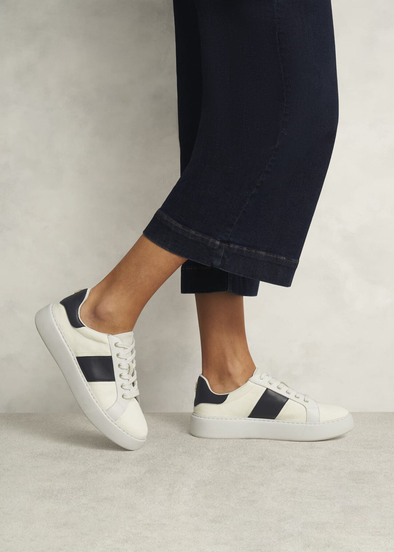 Sutton Sneakers, Natural Navy, hi-res