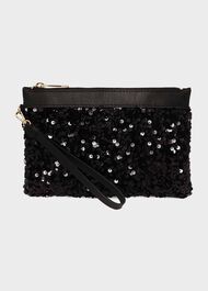Lundy Wristlet, Black, hi-res