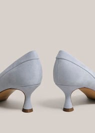 Faye Suede Courts, Pale Blue, hi-res