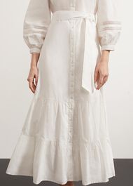 Selset Dress, White, hi-res