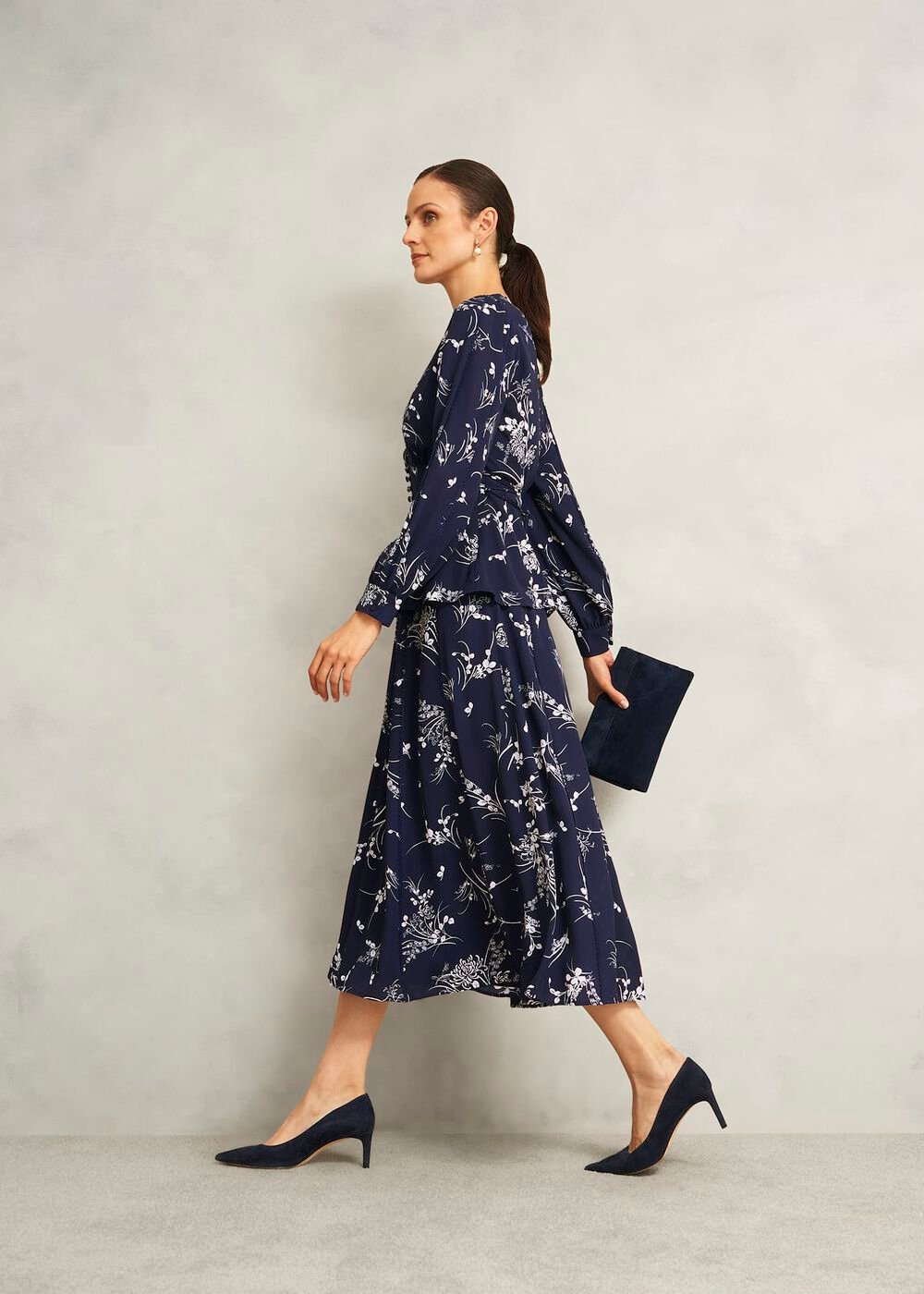 Brielle Skirt, Midnight Multi, hi-res