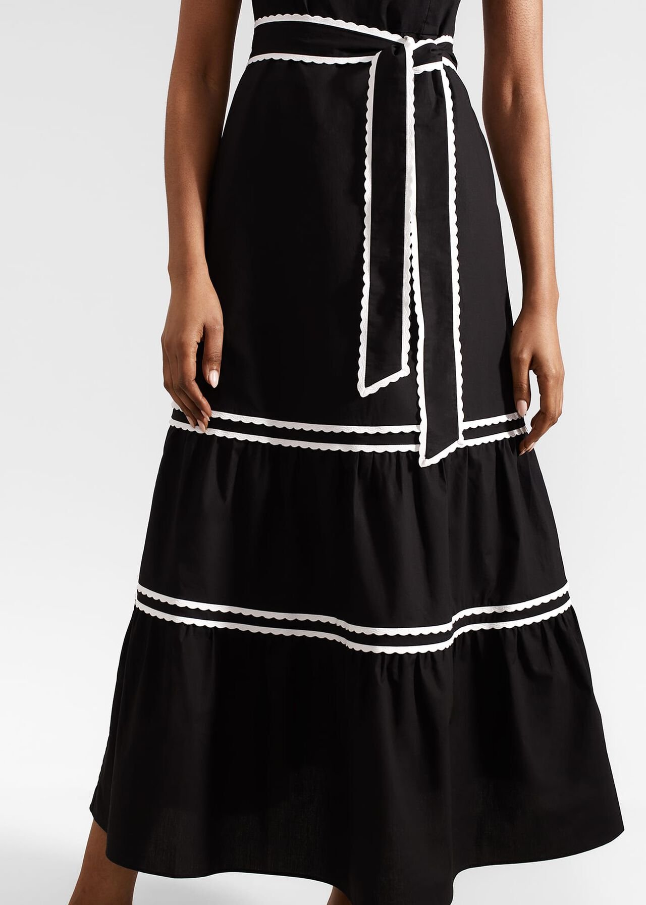 Chloe Dress, Black Ivory, hi-res